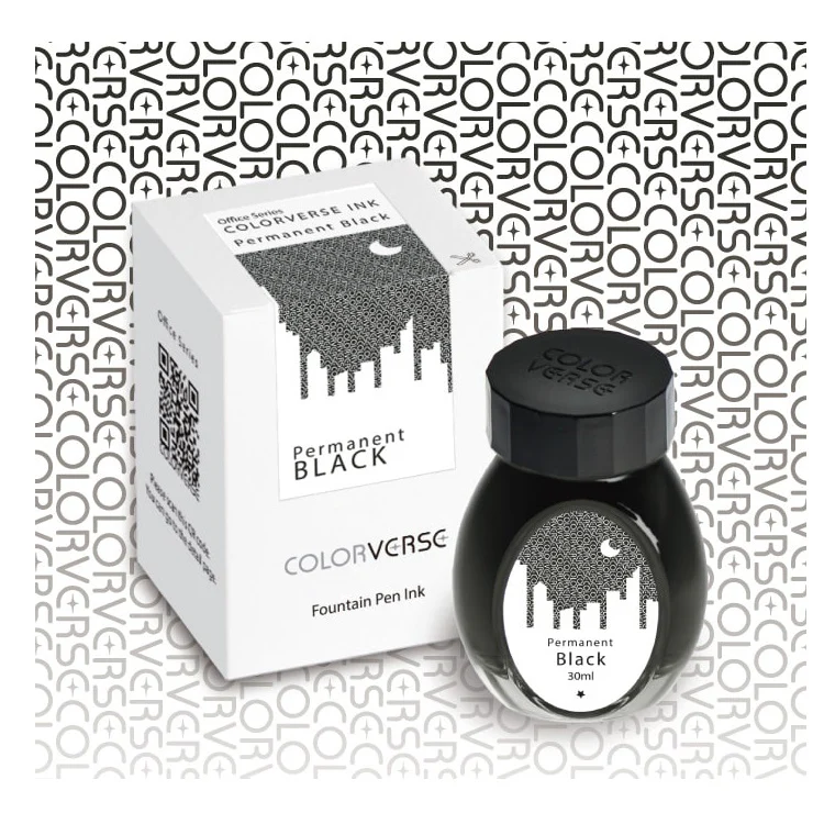 Atrament permanentny Colorverse Ink Office Series | Black - Image 2