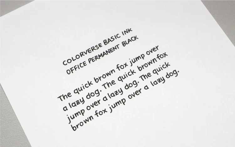 Atrament permanentny Colorverse Ink Office Series | Black - Image 3