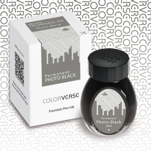 Atrament permanentny Colorverse Ink Office Series | Photo Black - Image 2