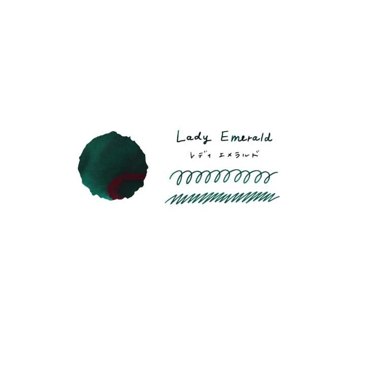 Atrament Teranishi HAIKARA 40ml | Lady Emerald - Image 3