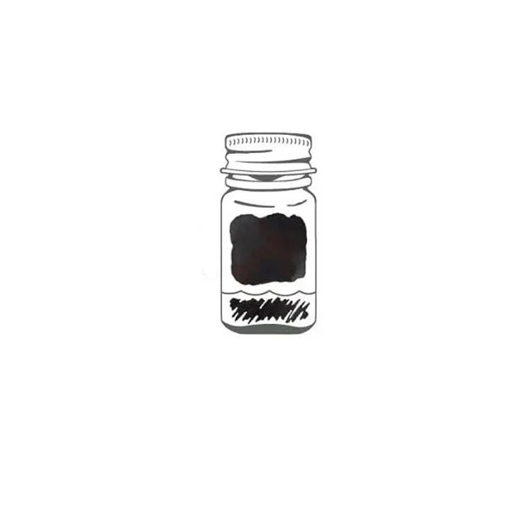 Atrament Teranishi SAISHIKI 12ml | Czarny - Image 2