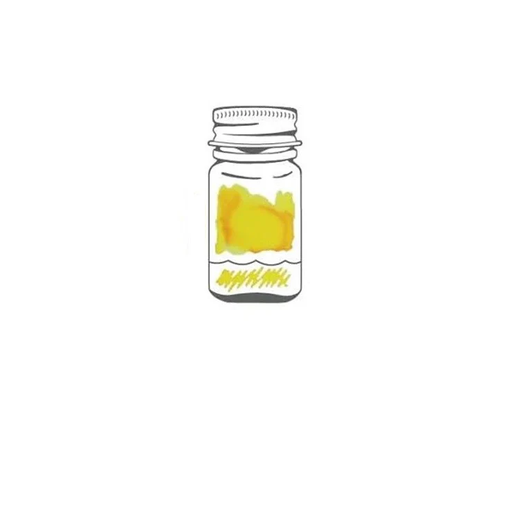 Atrament Teranishi SAISHIKI 12ml | Żółty - Image 2
