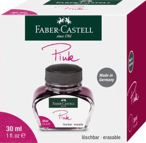 Atrament Zmazywalny Faber-Castell | Różowy - Image 2