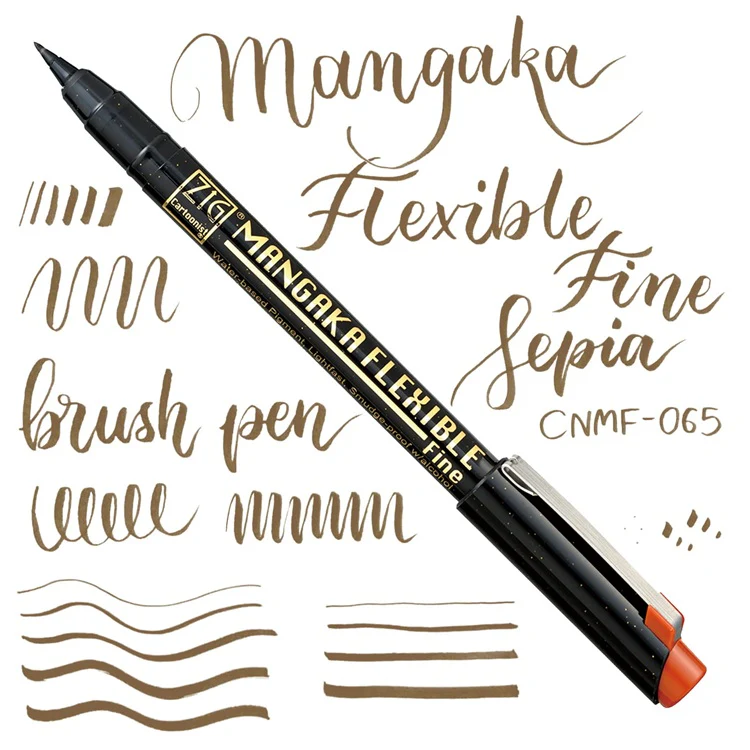 Brush Pen Kuretake Mangaka Flexible | Fine - Image 4