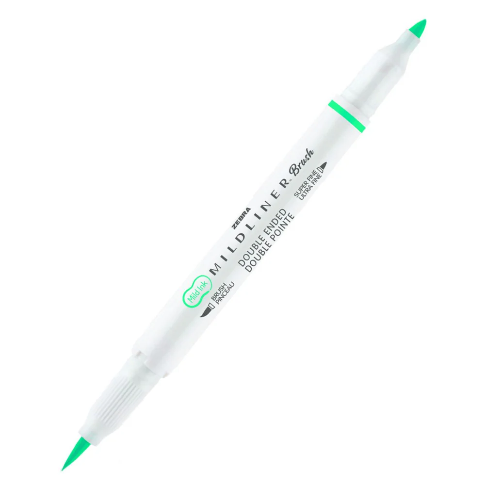 Brush Pen MILDLINER z podwójną końcówką Zebra - Image 2