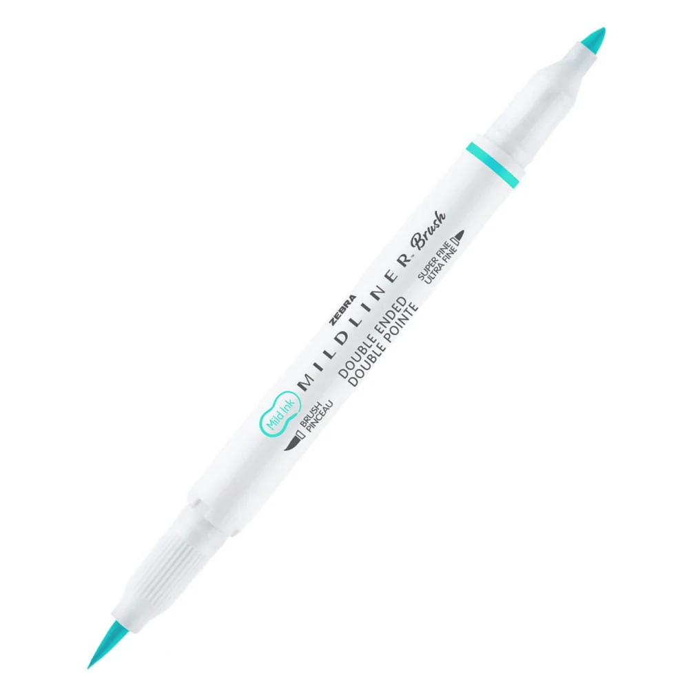 Brush Pen MILDLINER z podwójną końcówką Zebra - Image 5