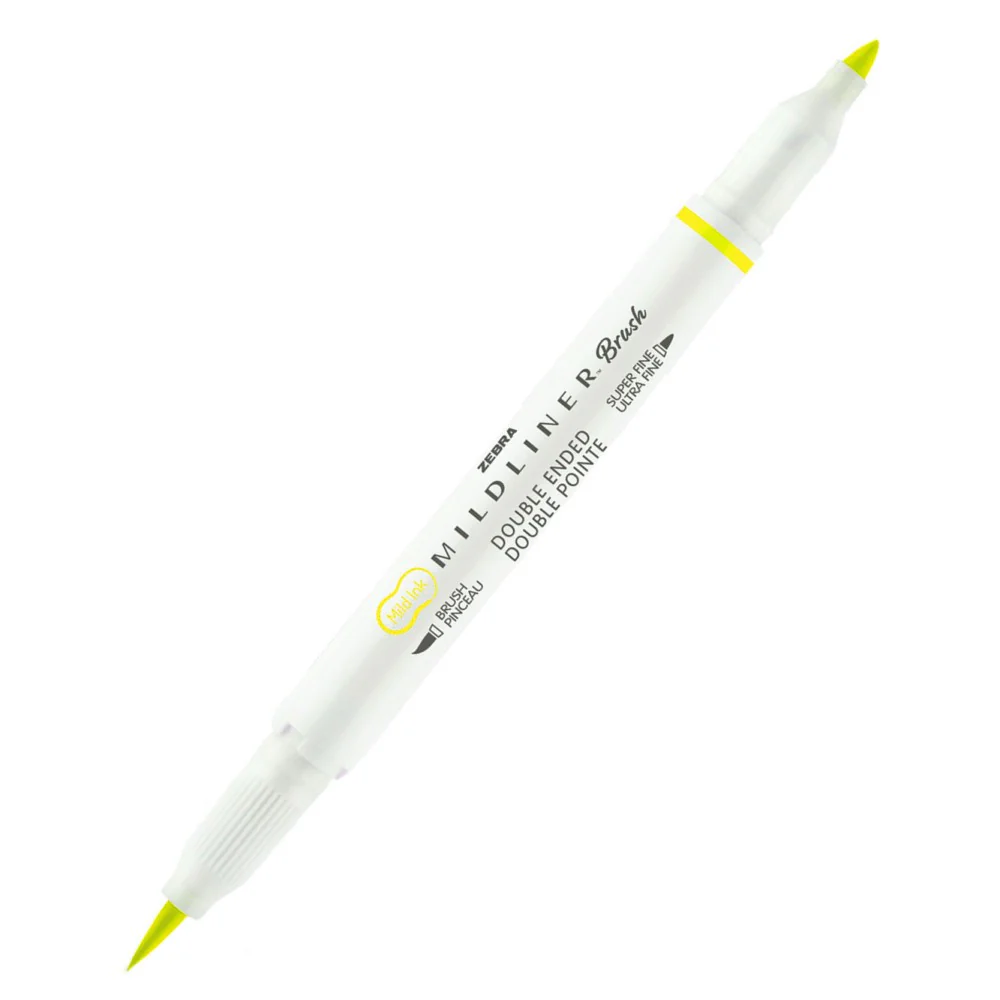 Brush Pen MILDLINER z podwójną końcówką Zebra - Image 6