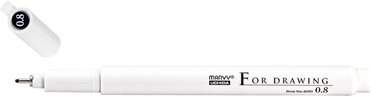 Cienkopis For Drawing | Czarny - Image 11