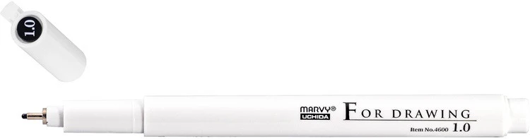 Cienkopis For Drawing | Czarny - Image 13