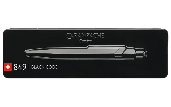 Długopis Caran D'Ache 849 | Black Code | Edycja Limitowana - Image 6