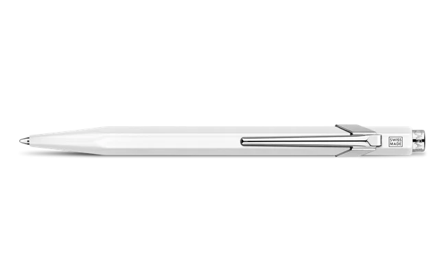 Długopis Caran D'Ache 849 Classic line | Biały - Image 2
