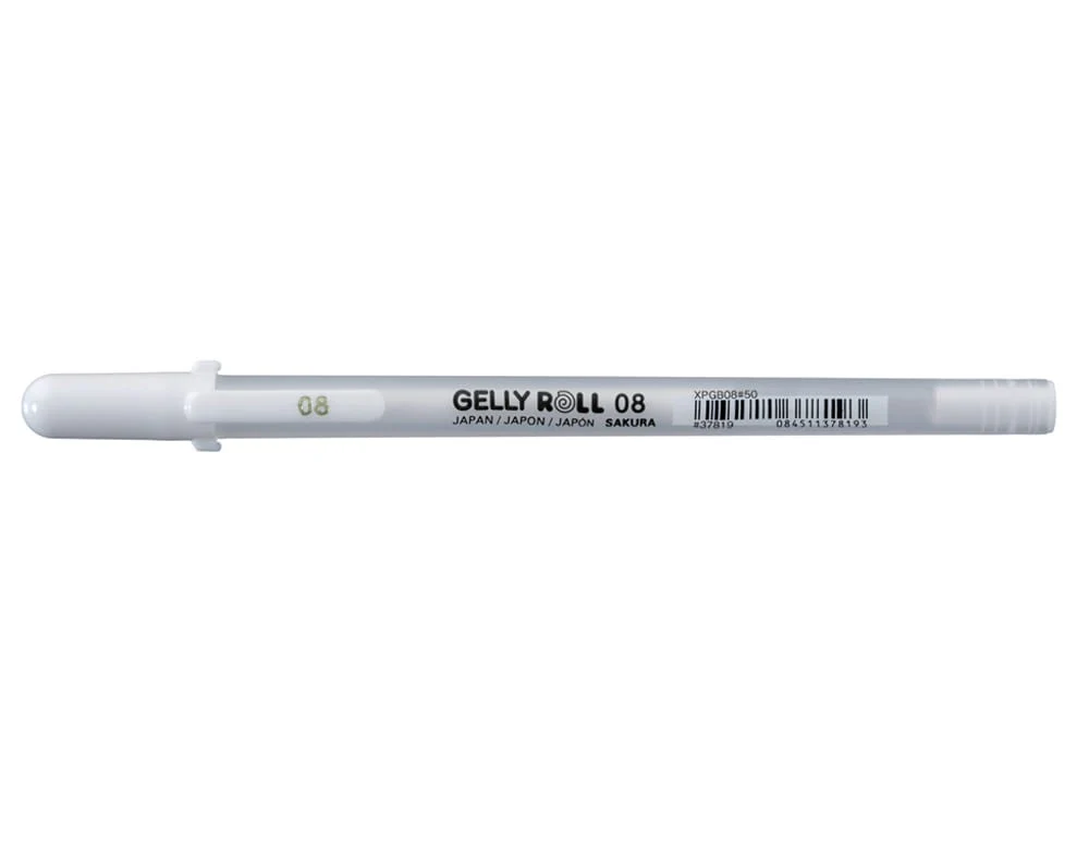 Długopis Gelly Roll 08 Sakura White - Image 2