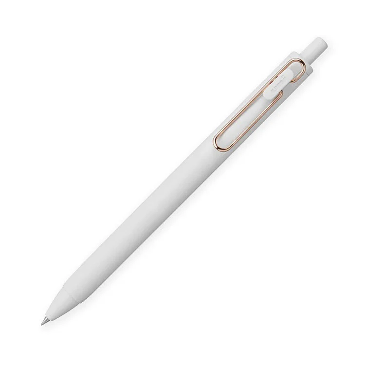 Długopis żelowy uni-ball One Rose Gold Clip | 0,5 mm - Image 2