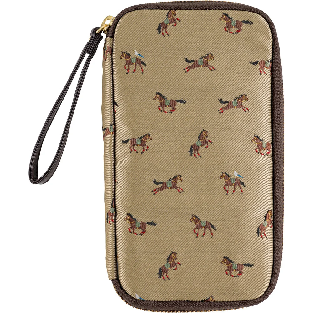 Etui Hobonichi Small Drawer Pouch | Bow & Tie: Galloping Horses - Image 3