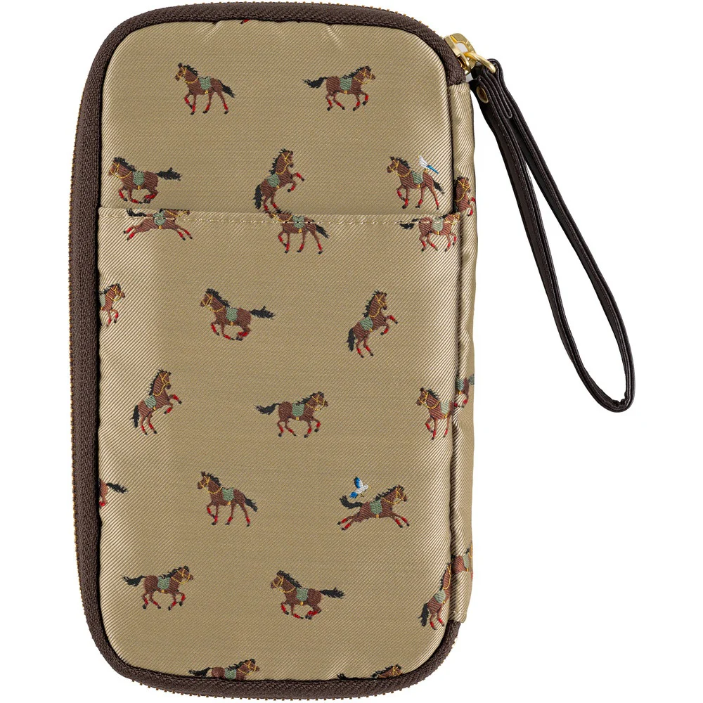 Etui Hobonichi Small Drawer Pouch | Bow & Tie: Galloping Horses - Image 4