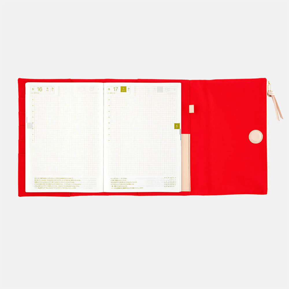 Etui Hobonichi Tragen A5 | Czerwone - Image 10