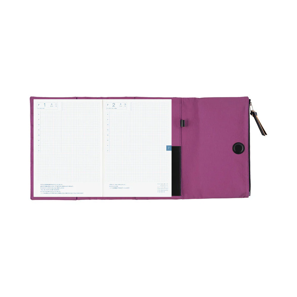 Etui Hobonichi Tragen A5 | Fioletowe - Image 12