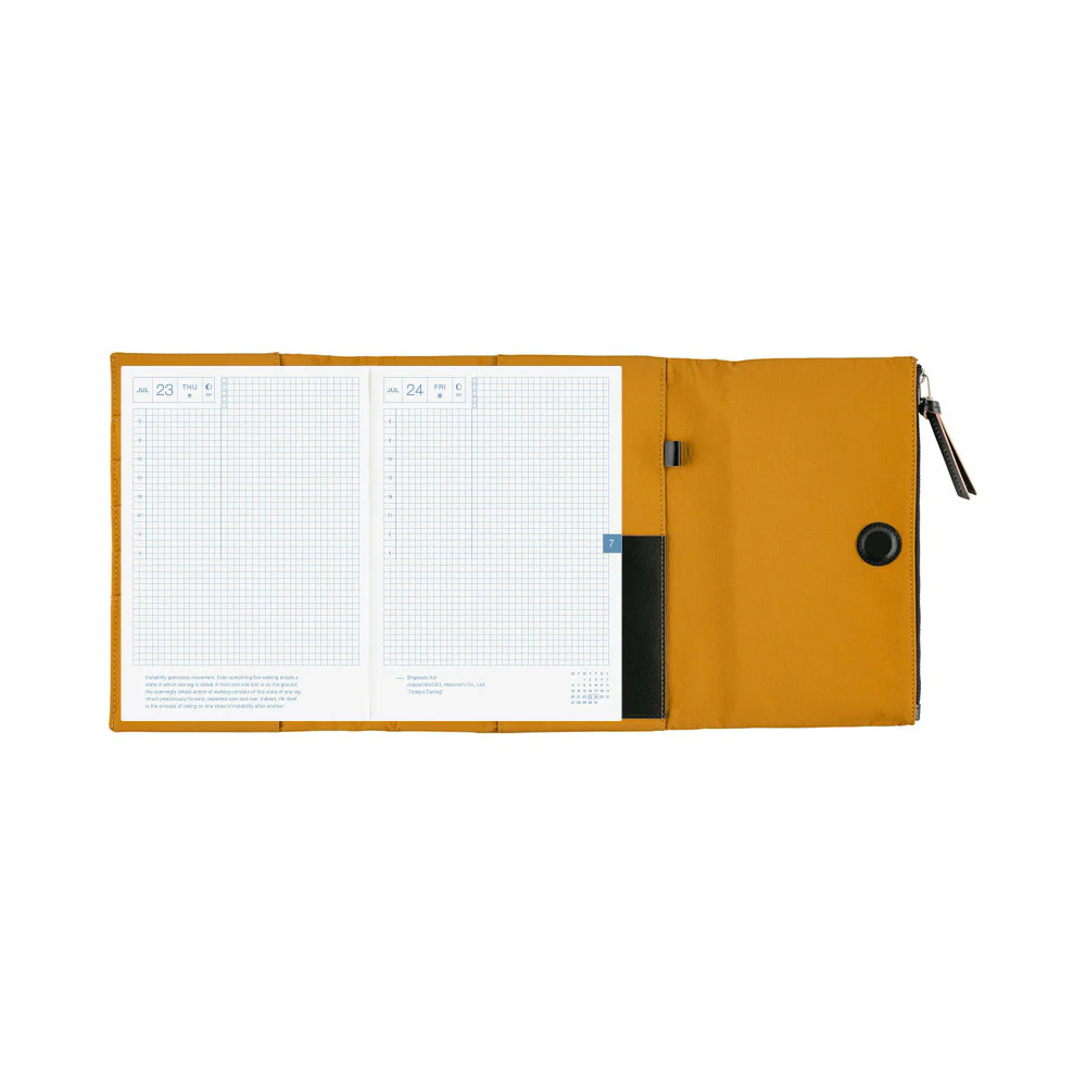 Etui Hobonichi Tragen A5 | Musztardowe - Image 11