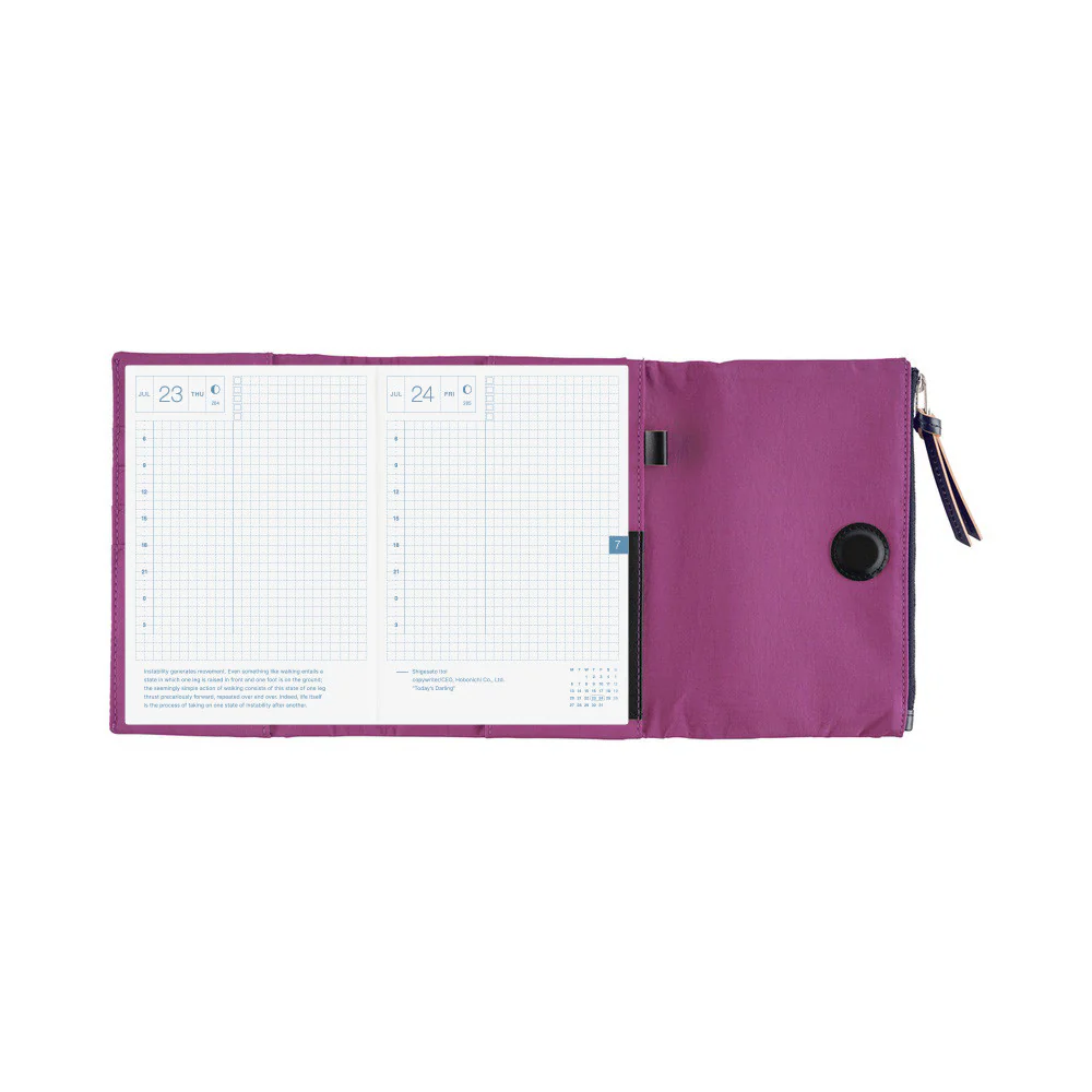Etui Hobonichi Tragen A6 | Fioletowe - Image 11