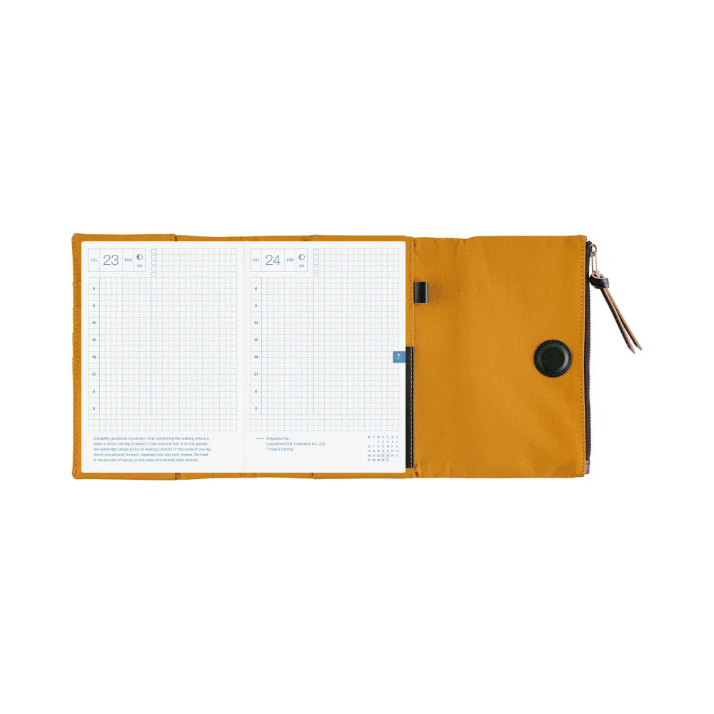 Etui Hobonichi Tragen A6 | Musztardowe - Image 10