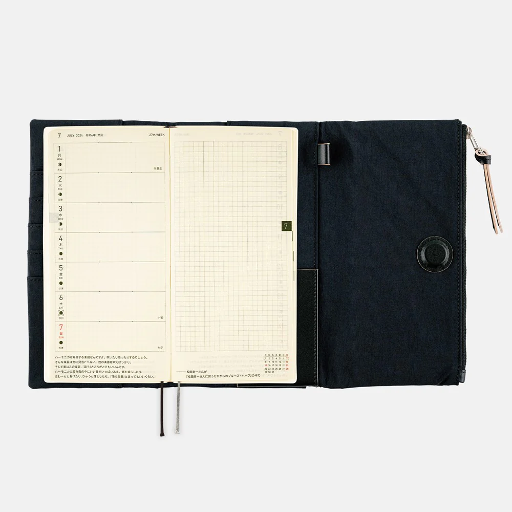 Etui Hobonichi Tragen Weeks | Czarny - Image 13