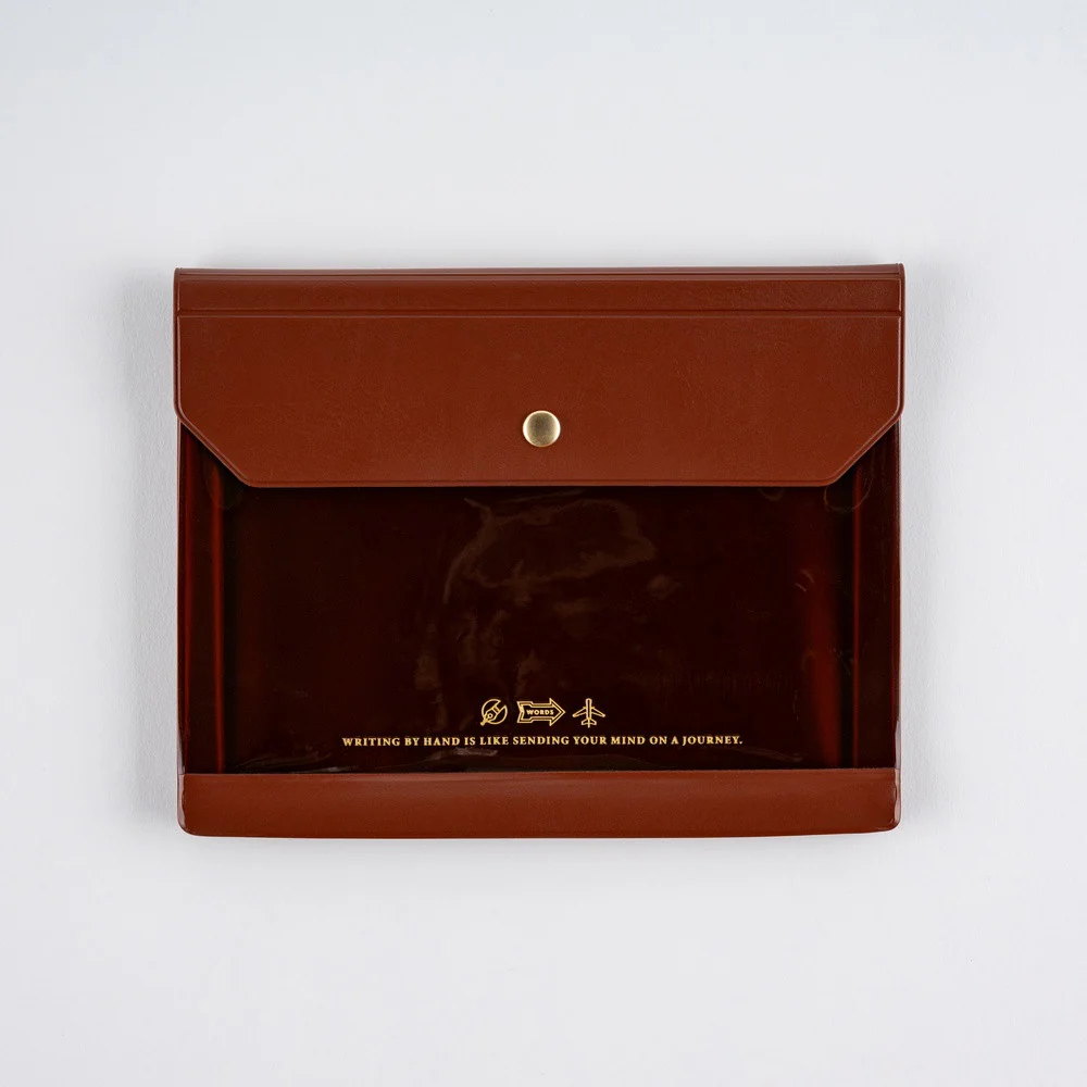 Etui na dokumenty Hobonichi A6 | Alettone (Brown) - Image 3
