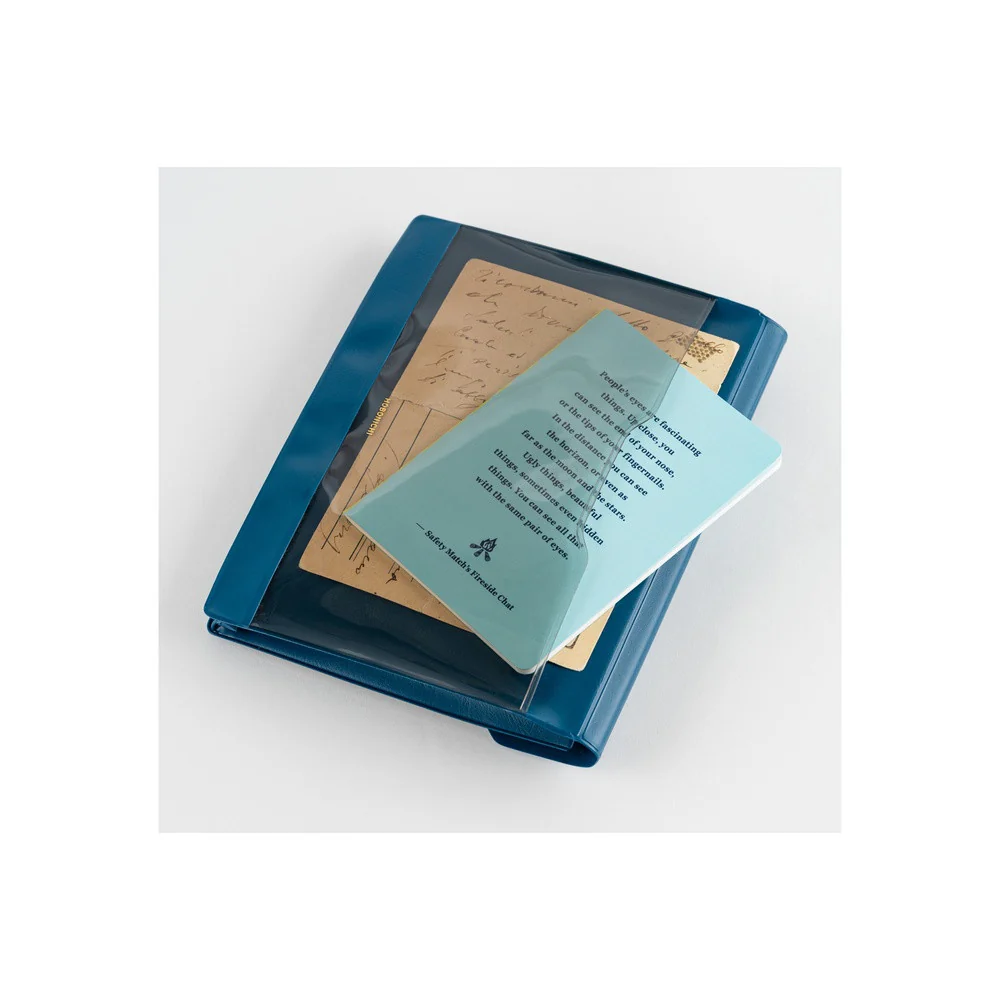 Etui na dokumenty Hobonichi A6 | Alettone (Navy) - Image 5