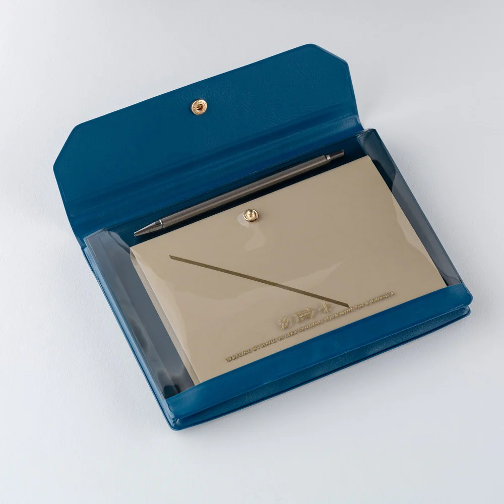 Etui na dokumenty Hobonichi A6 | Alettone (Navy) - Image 6
