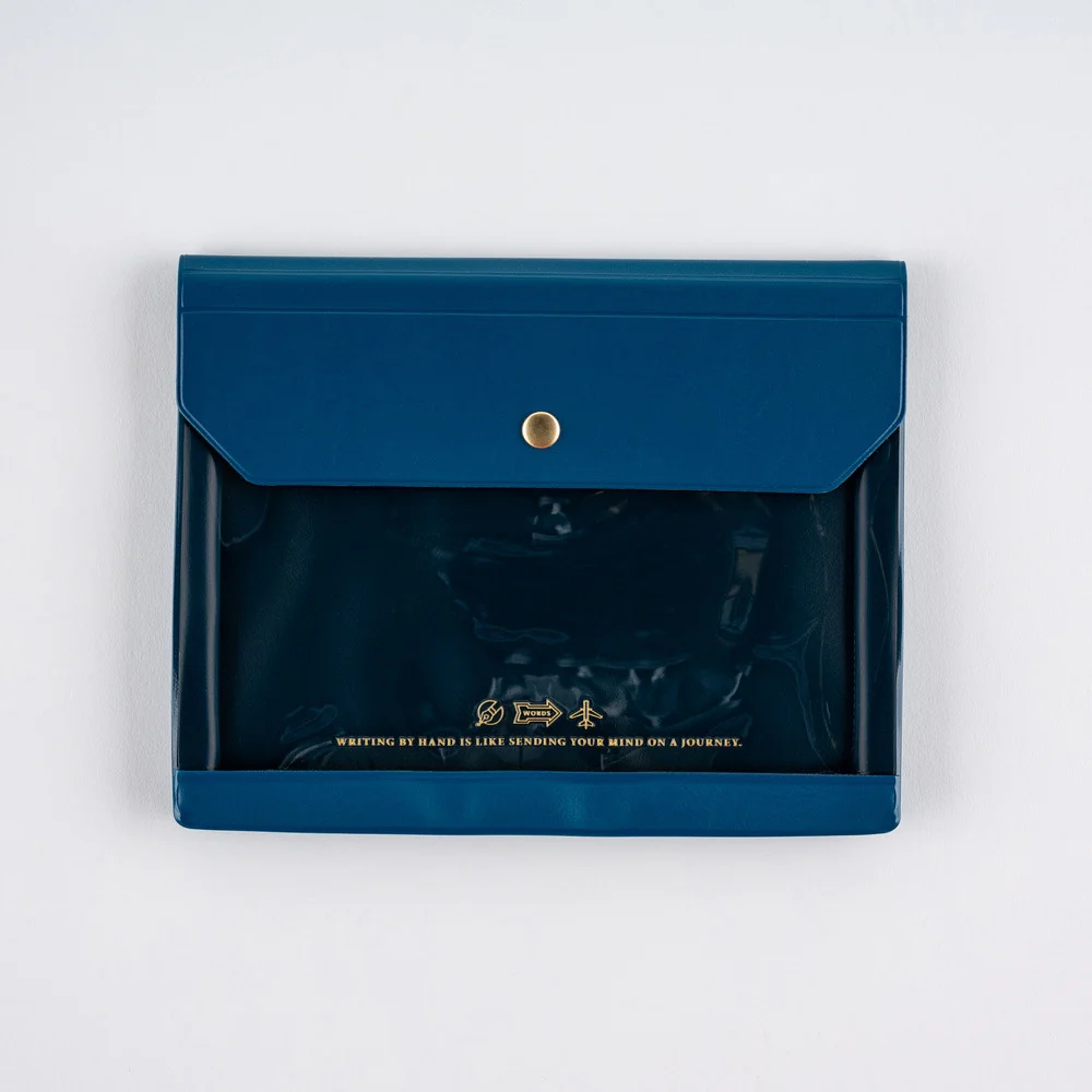 Etui na dokumenty Hobonichi A6 | Alettone (Navy) - Image 7
