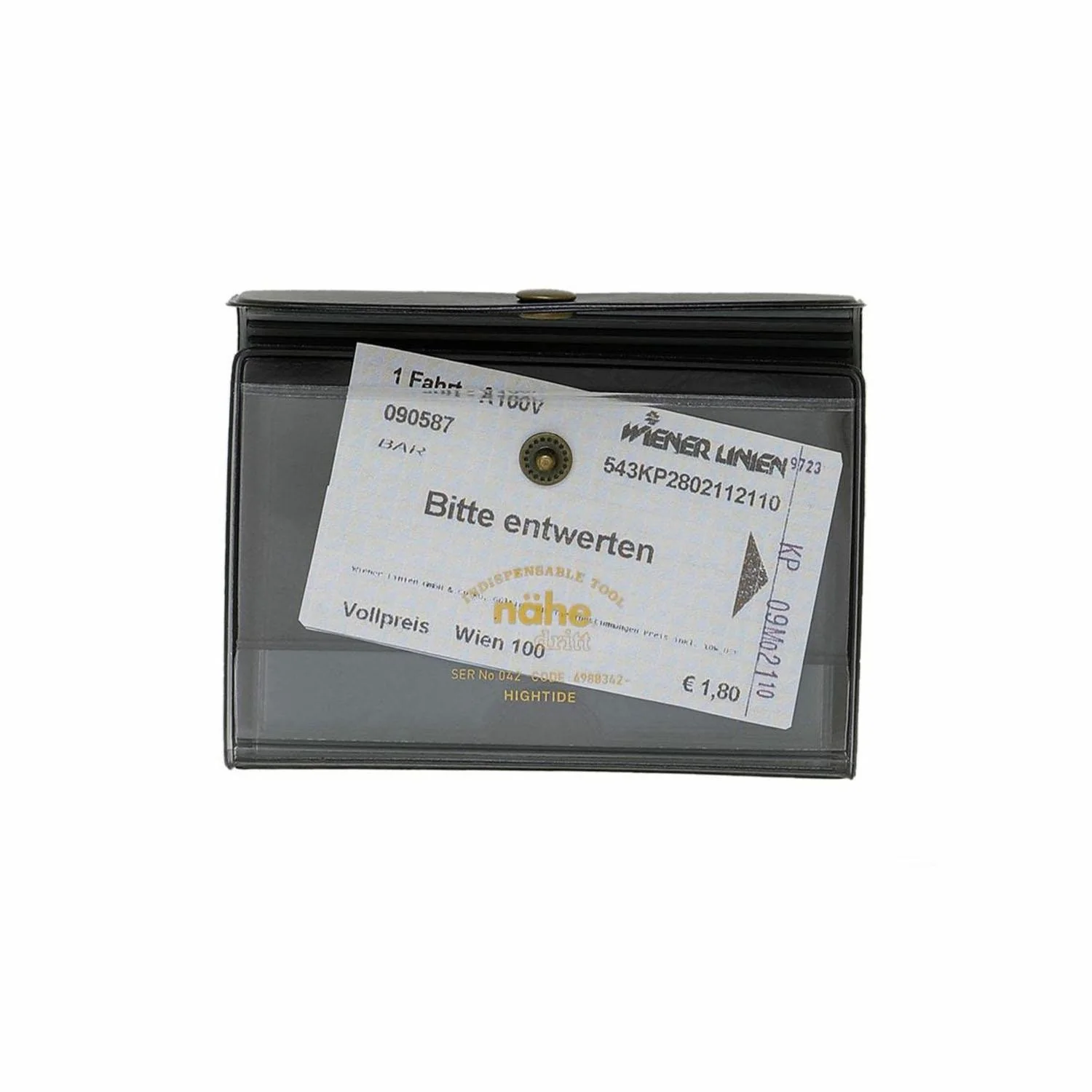 Etui na karty Hightide nähe | Brązowe - Image 3