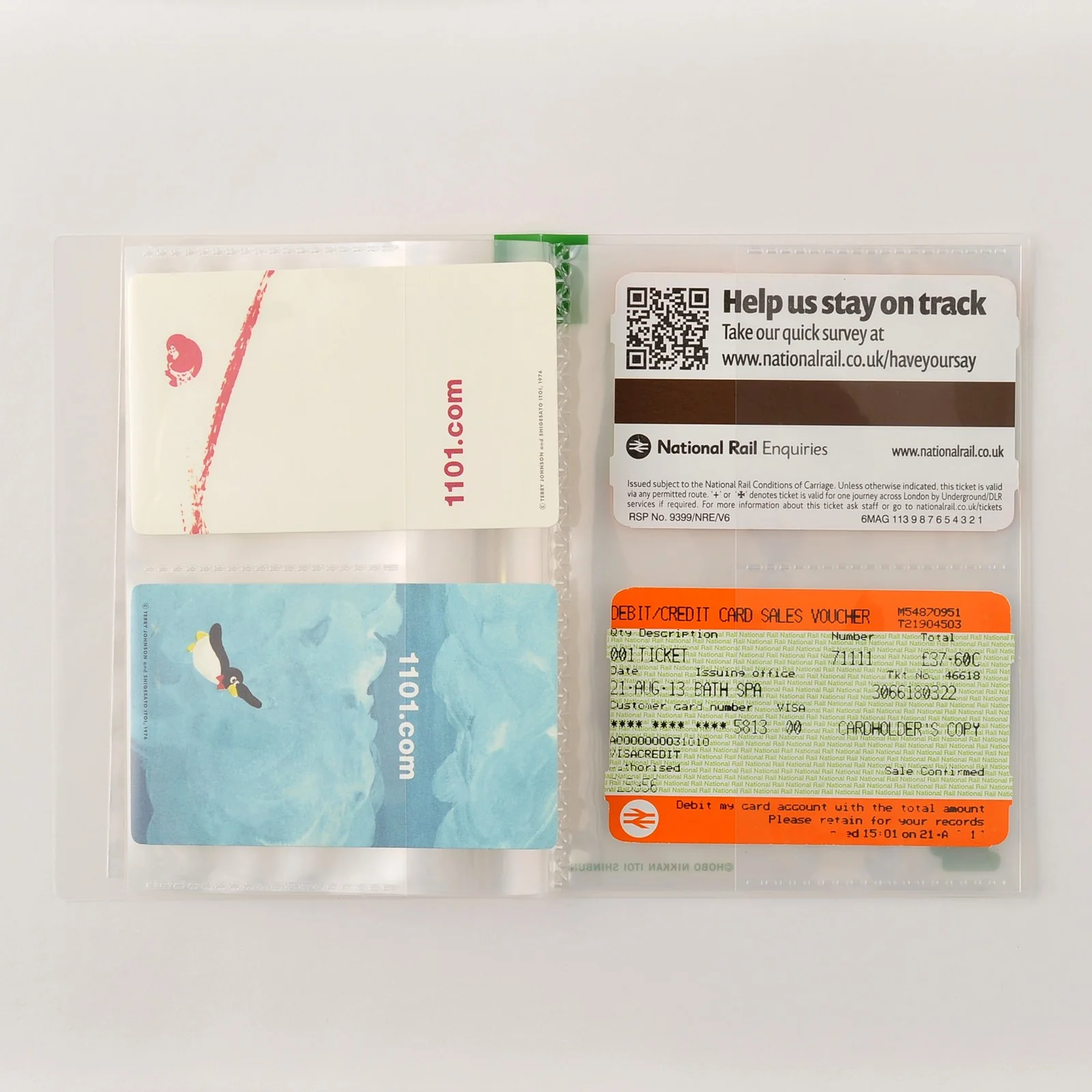 Etui na wizytówki Hobonichi Card Case - Image 2