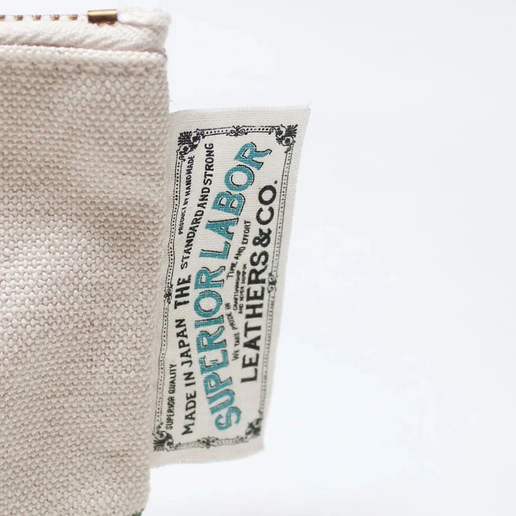 Etui The Superior Labor: Cotton Canvas Pouch 03 | Brązowe - Image 4