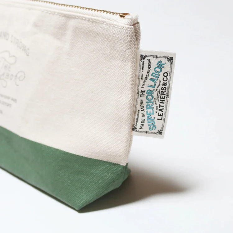 Etui The Superior Labor: Cotton Canvas Pouch 03 | Brązowe - Image 5