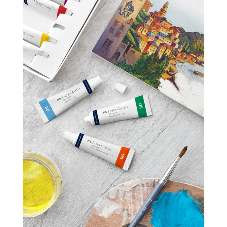 Farby olejne w tubkach Faber-Castell | 24 kolory - Image 2