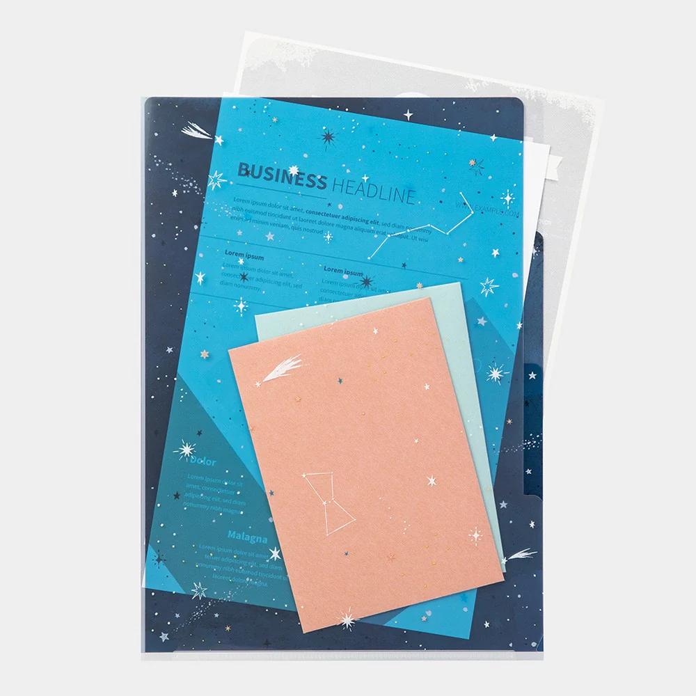 Folder Midori A4 | Gwieździste Niebo - Image 3