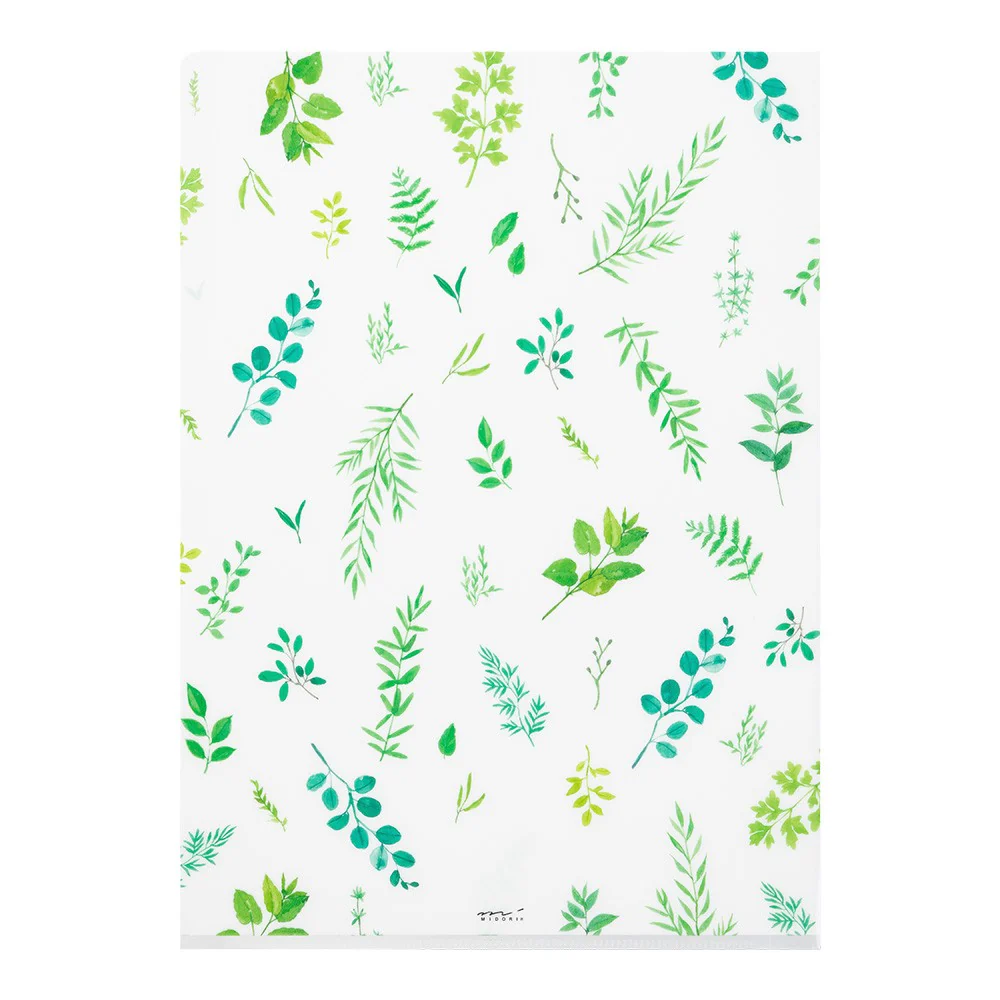 Folder Midori A4 | Liście - Image 2