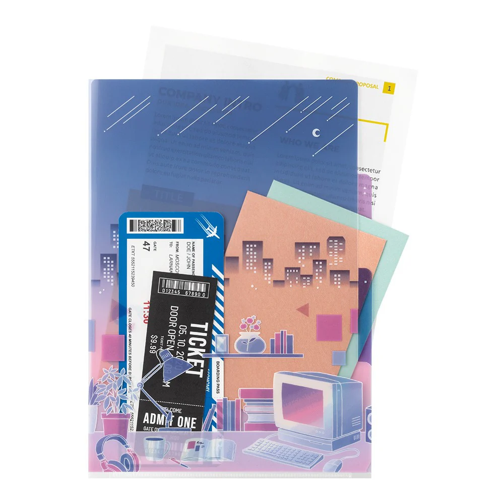 Folder Midori A4 | Miejski Pop - Image 3