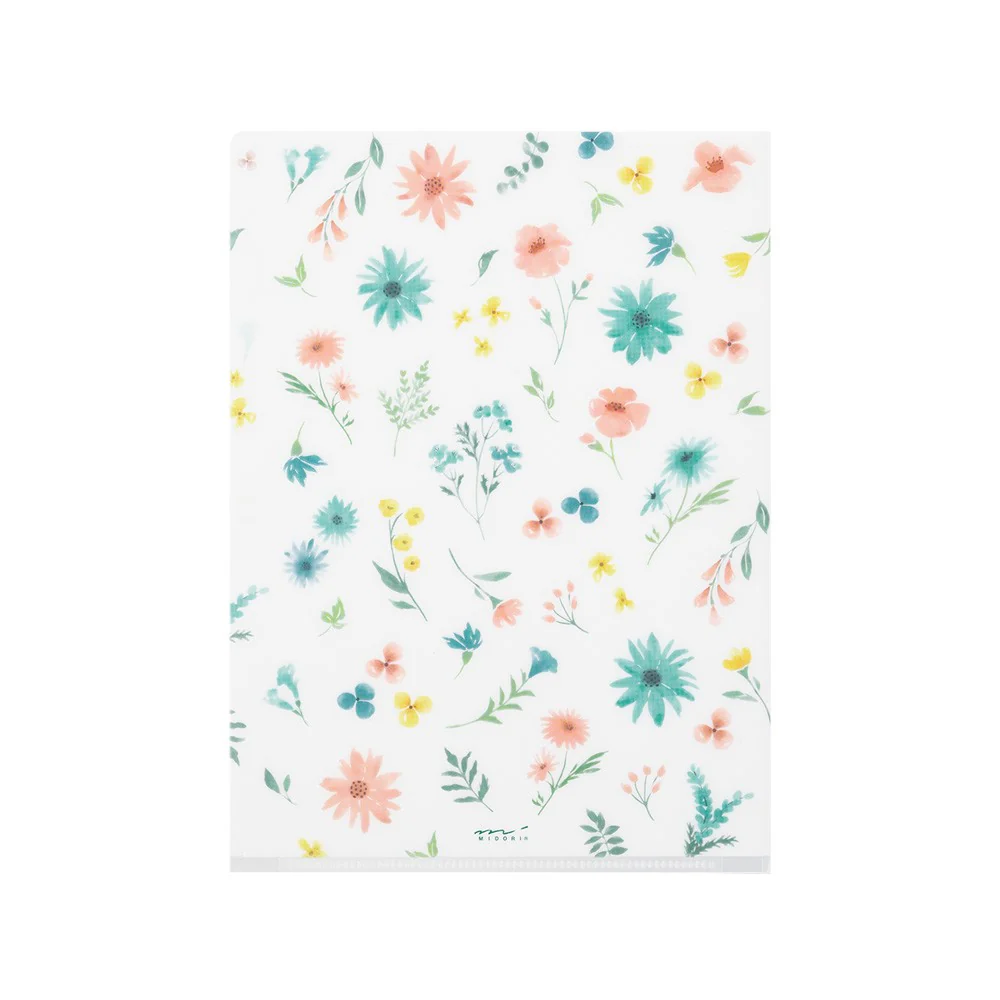 Folder Midori A5 | Kwiaty - Image 2