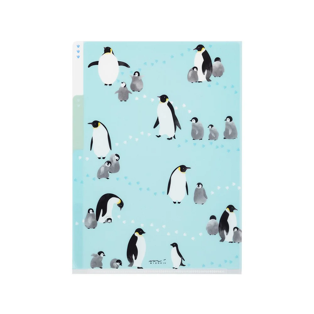 Folder Midori A5 | Pingwiny - Image 2