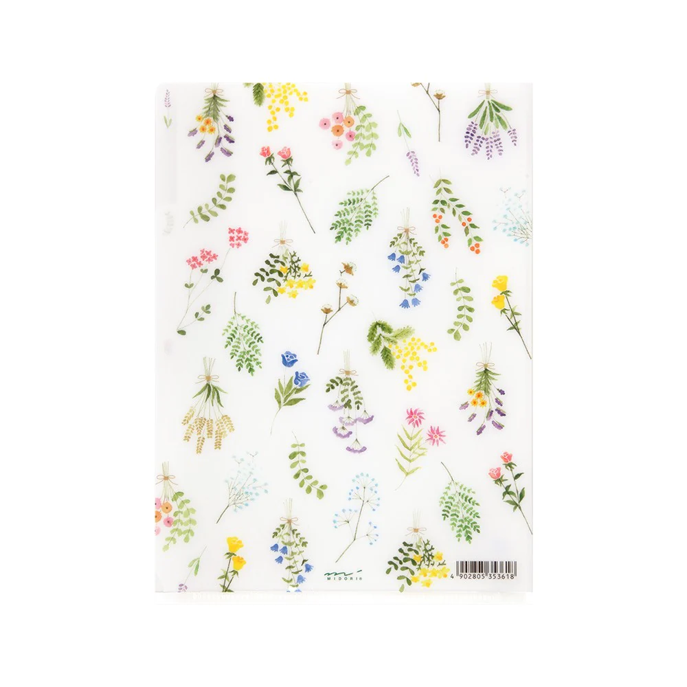 Folder Midori A5 | Suszone kwiaty - Image 2