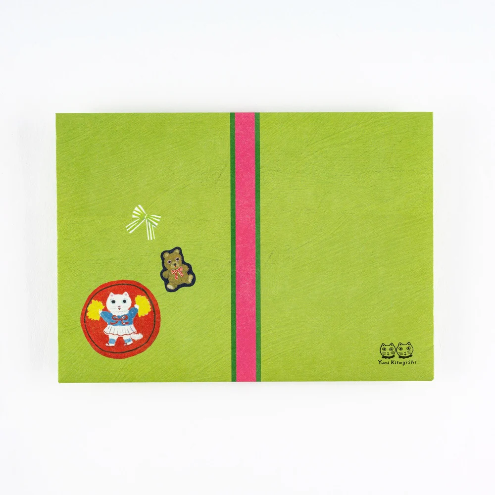 Folder papierowy Hobonichi | Yumi Kitagishi: White Cat - Image 2