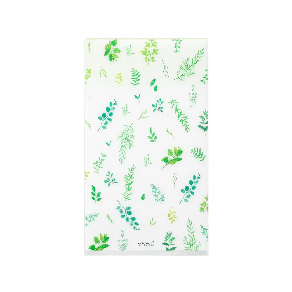 Folder z klapką Midori A5 | Liście - Image 2