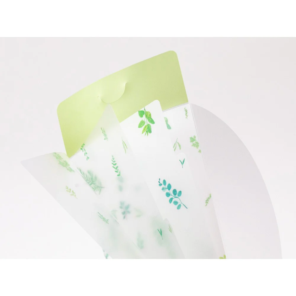 Folder z klapką Midori A5 | Liście - Image 3