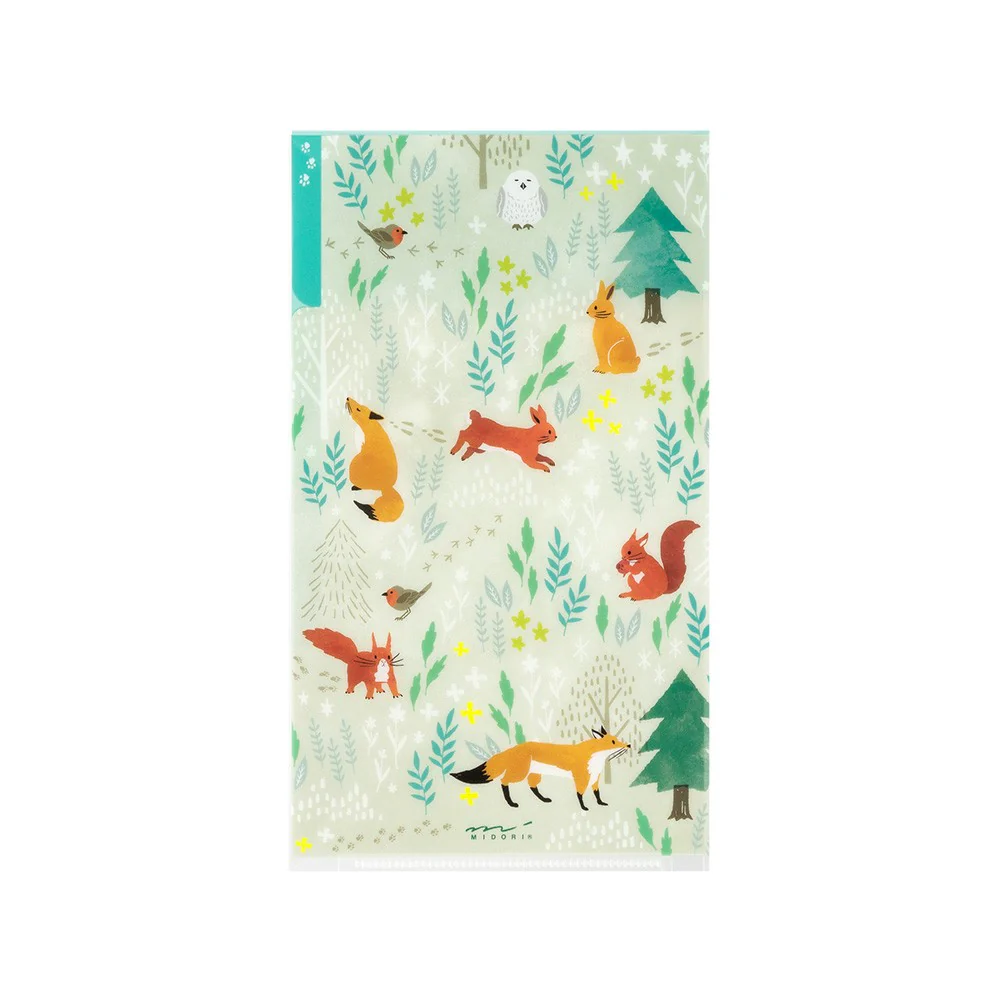 Folder z klapką Midori A5 | Zwierzęta - Image 2