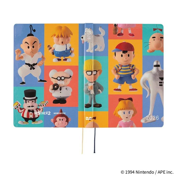 Kalendarz dzienny 2026 Hobonichi Hon A5 | MOTHER: Clay Figurines | Edycja angielska - Image 3
