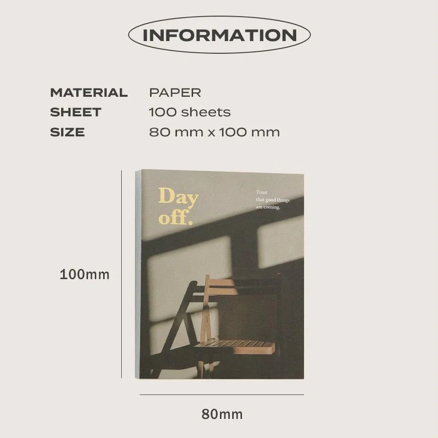 Karteczki dekoracyjne ICONIC Deco Memo Pad - Image 14