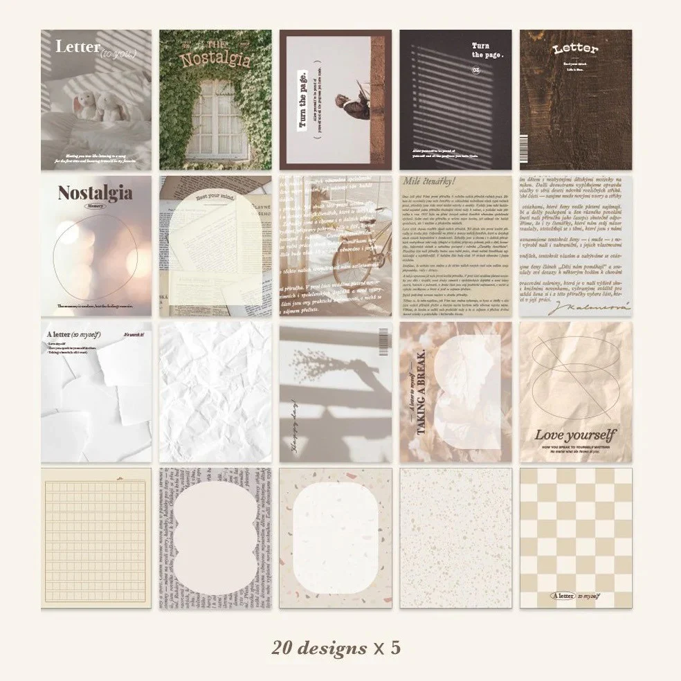 Karteczki dekoracyjne ICONIC Deco Memo Pad - Image 4