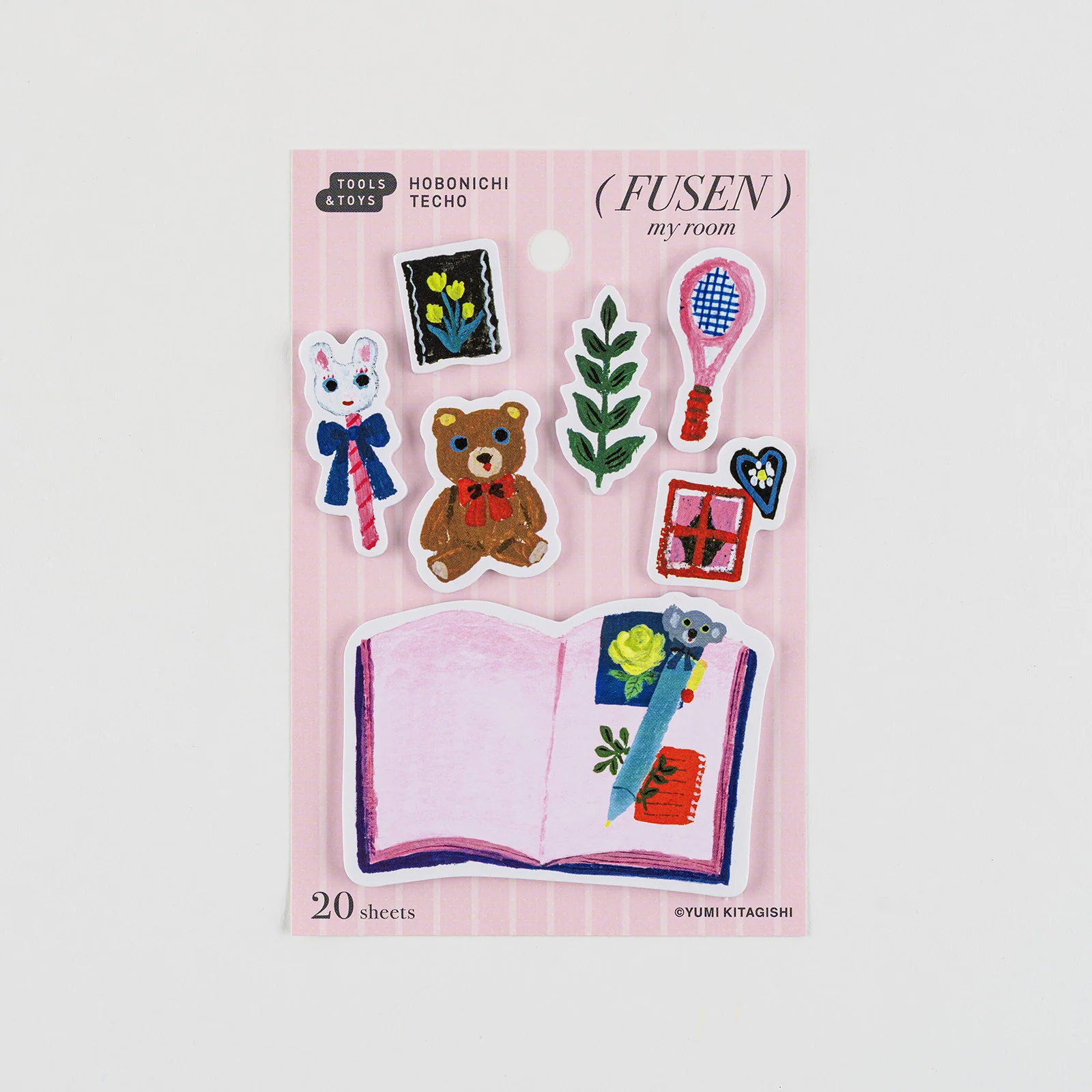 Karteczki Hobonichi Sticky Notes Tabs | Yumi Kitagishi: My room - Image 2
