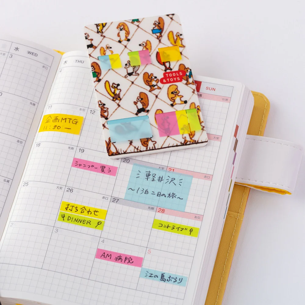 Karteczki indeksujące Hobonichi | 100%ORANGE: Taking a Break - Image 3