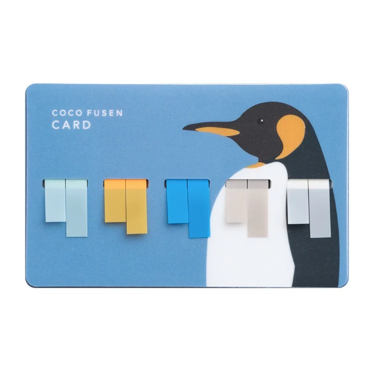 Karteczki indeksujące Kanmido Coco Fusen Card | Zwierzęta - Image 3